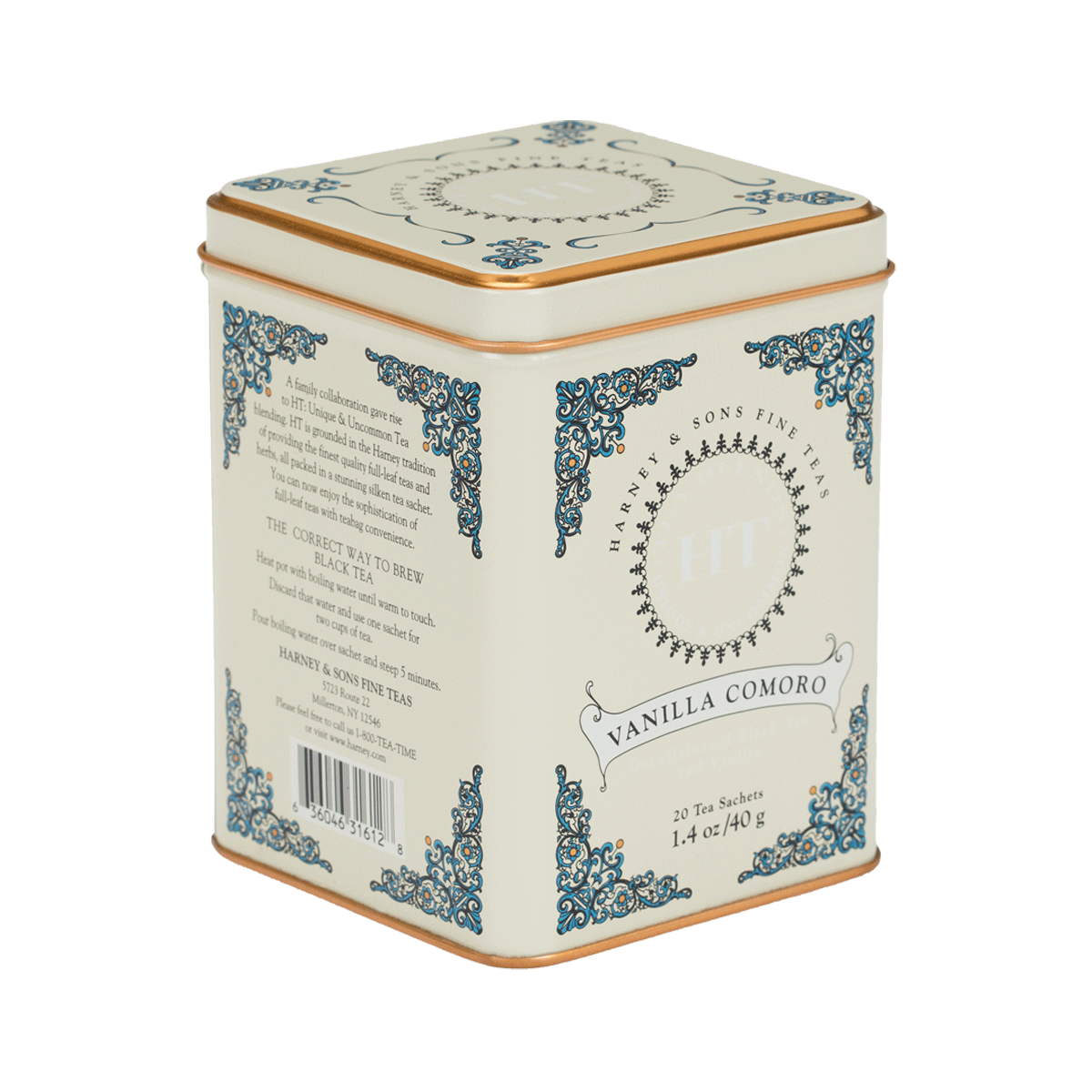 Ceai Vanilie Comoro, Cutie HT de 20 de piramide