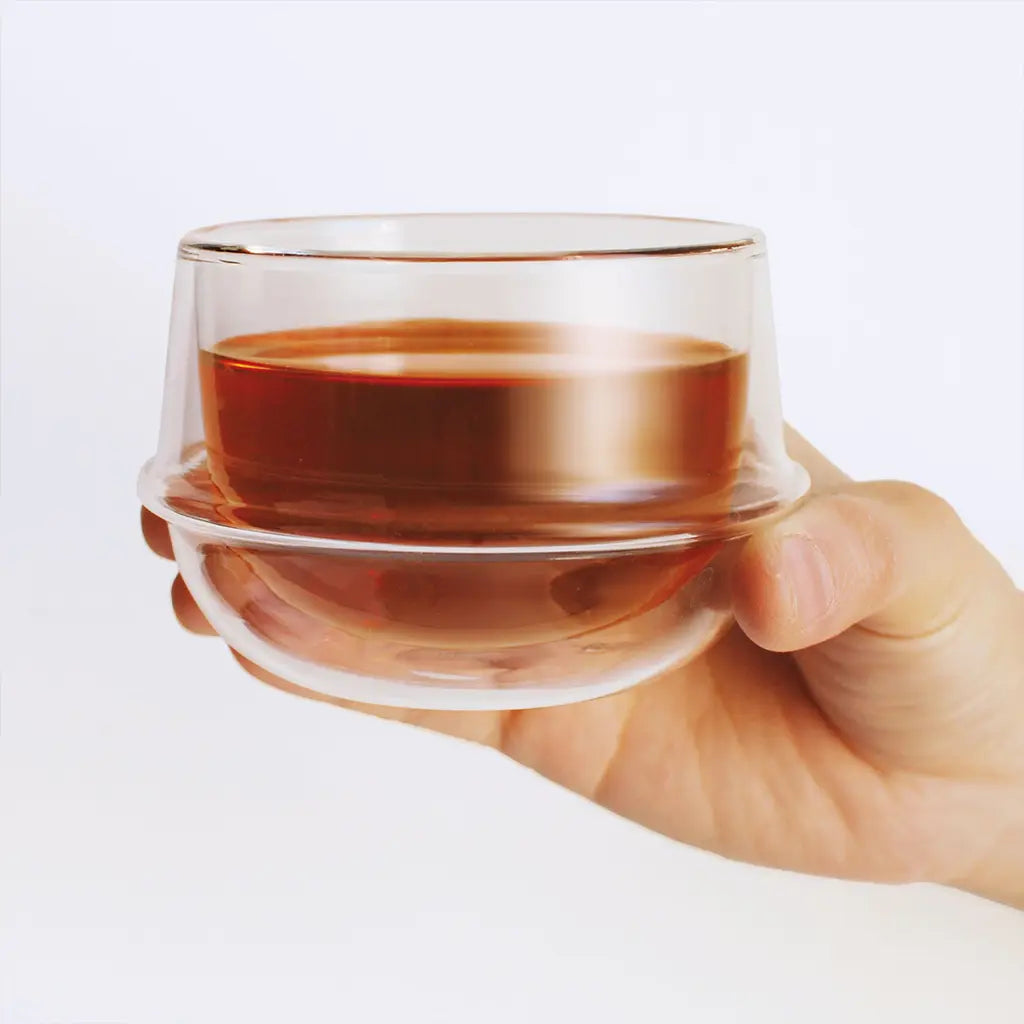 Kinto KRONOS Double Wall Tea Glass, 200ml