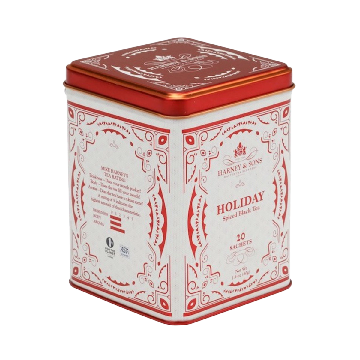 Ceai Holiday, Cutiie HT de 20 piramide