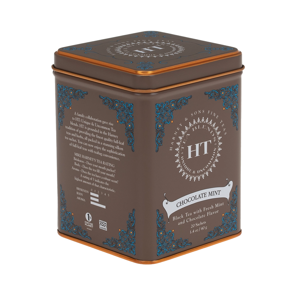 Ceai Ciocolata si menta, Cutie HT de 20 piramide