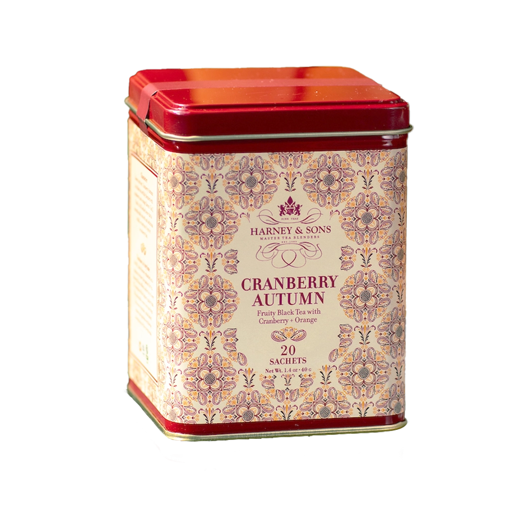 Cranberry Autumn, HT Tin of 20 Sachets