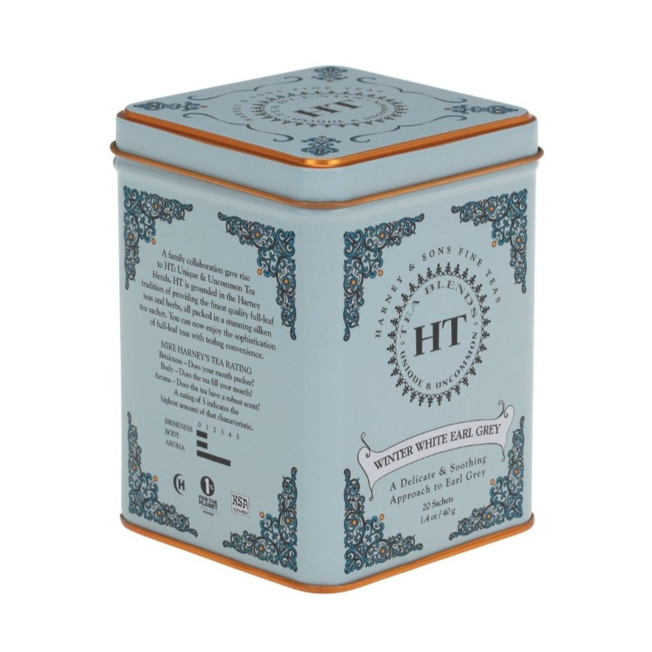 Ceai Winter White Earl Grey, Cutie HT de 20 piramide