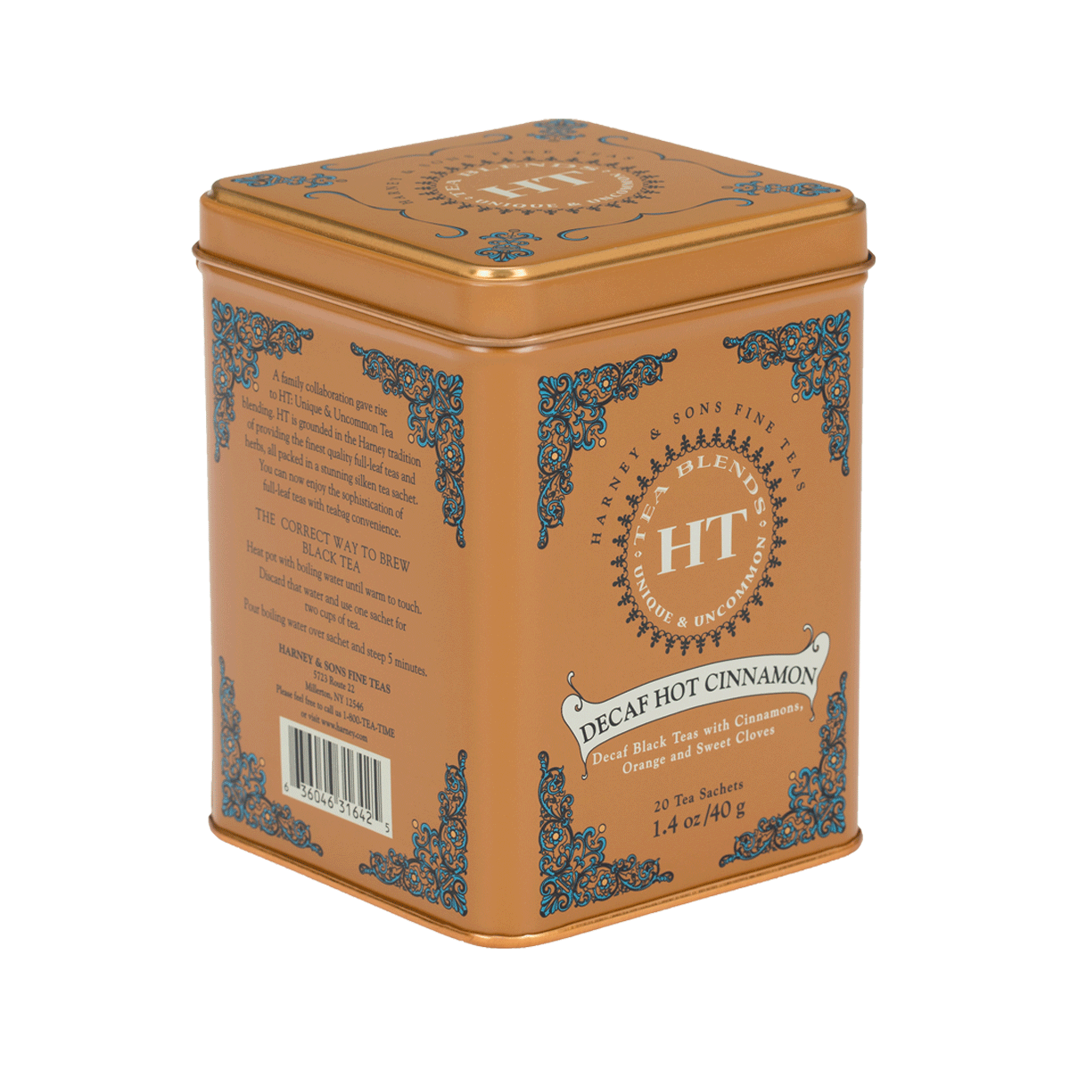 Decaf Hot Cinnamon - Harney & Sons Teas, European Distribution Center