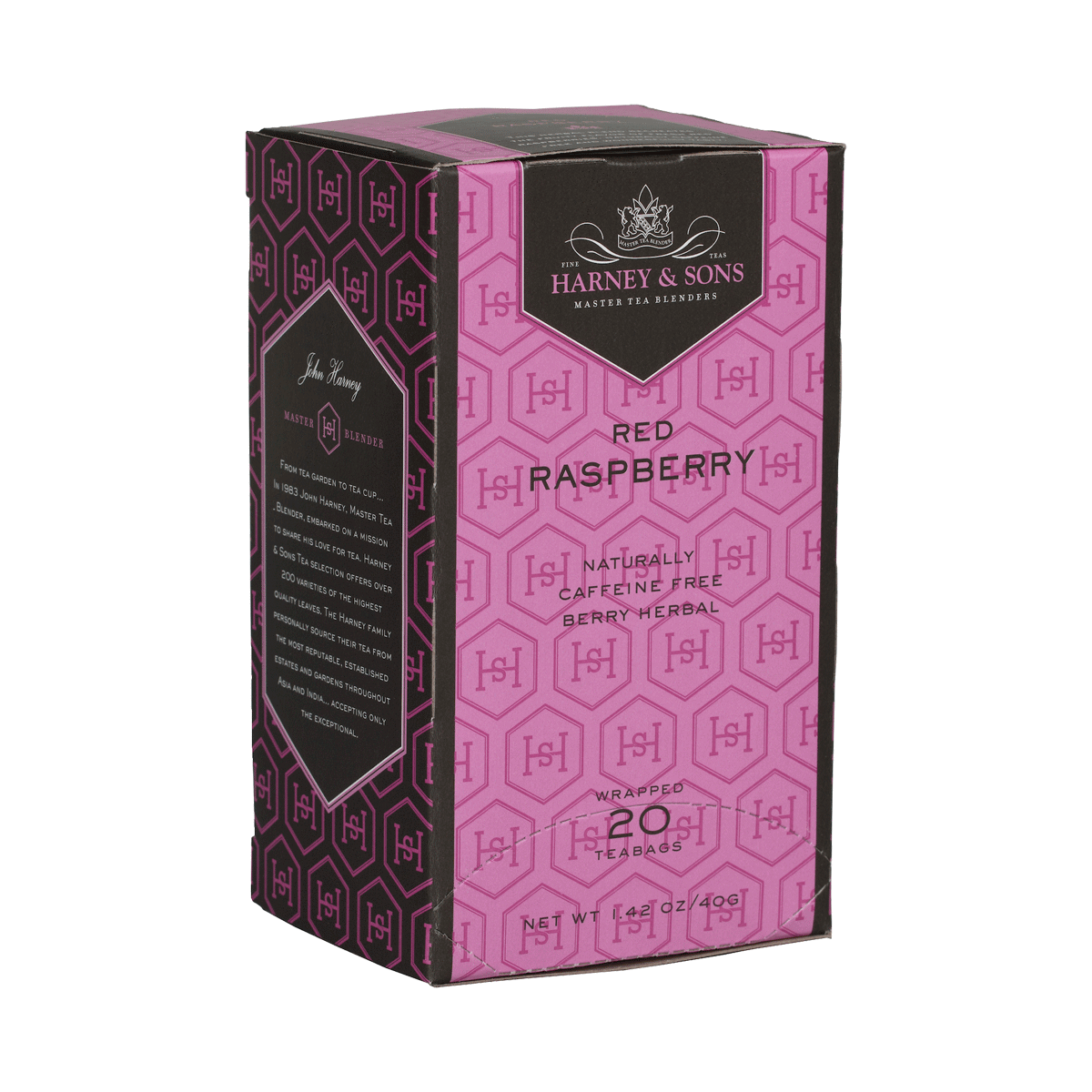 Raspberry Herbal - Harney & Sons Teas, European Distribution Center