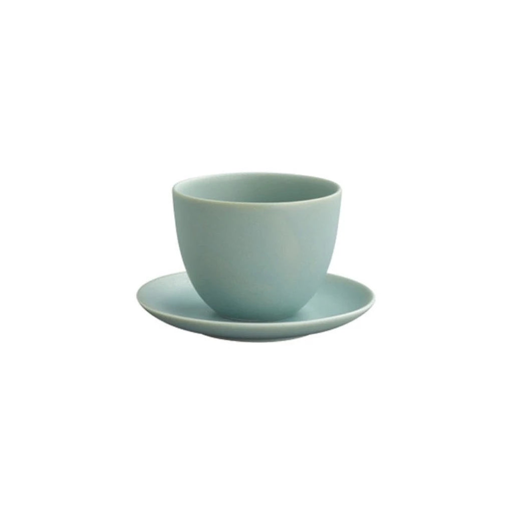 Kinto PEBBLE Teacup and Saucer, 180ml - Harney & Sons Teas, European Distribution Center